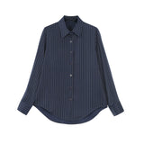 Vertical Stripe Long Sleeve Shirt