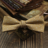 Men's British Vintage All-match Bow Tie