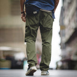 Vintage Shaped Pocket Straight Military Pants