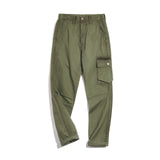 Vintage Shaped Pocket Straight Military Pants