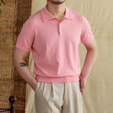 POLO Solid Color Thin T-shirt