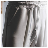 High Waist Straight Wide Leg Trousers