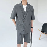 Summer Casual Short-Sleeved Suit Blazer