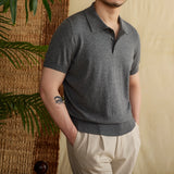 POLO Solid Color Thin T-shirt