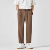 Loose Ice Silk Thin Casual Straight Pants