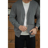 Soft Workmanship Slim-fit Cardigan Jacket