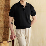 POLO Solid Color Thin T-shirt