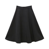 Irregular High Waist Back Zipper Skirt