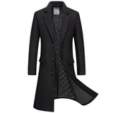 Autumn and Winter Retro Business British Long Coat