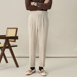 Men's Corduroy Drape Non-iron Straight-leg Trousers