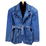 Men's British Denim Casual Jacket Blazer