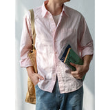 Multicolor Washed Square Neck Shirt