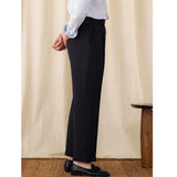 High Waist Business Casual Loose Straight Trousers