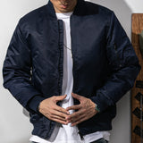 Crew Neck Bomber Insulated Worker Jacket