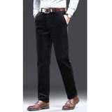 Corduroy Plus Velvet Thick Straight Casual Pants