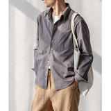 Multicolor Washed Square Neck Shirt