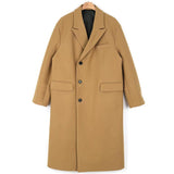 Casual British Mid-length Over The Knee Loose Coat