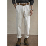 Slightly Tapered Cargo Chino Pants