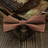 Men's British Vintage All-match Bow Tie