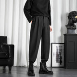 Men's Loose Casual Straight-leg Suit Pants