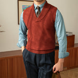 Men's Retro Warm Sweater Casual Sweater Vest