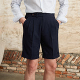 Linen Shorts Straight Pants