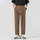 Loose Ice Silk Thin Casual Straight Pants