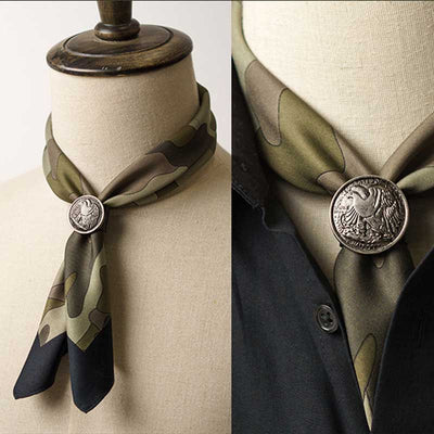 Men's Vintage Camouflage British Scarf