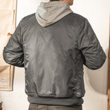 Crew Neck Bomber Insulated Worker Jacket