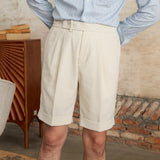 Linen Shorts Straight Pants