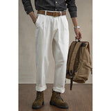 Slightly Tapered Cargo Chino Pants