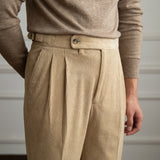 Vintage Corduroy Drape High Waist Pants