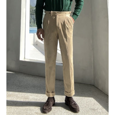 Corduroy Casual Vintage Trousers