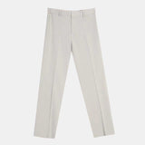 Men's Casual Slim Solid Color Cropped Pants