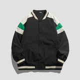 Japanese Retro Baseball Uniform Flight Jacket