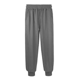 Men's Casual Sports Running Solid Color Loose Knitted Sweatpants