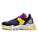 Graffiti Breathable Mesh Casual Sneakers