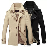 Men's Mid Length Pure Cotton Casual Jacket