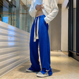 Retro Casual Sports Drape Wide-leg Mopping Pants