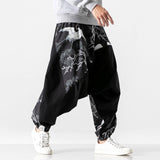 Men's Premium Low Crotch Loose Boho Yoga Harem Pants