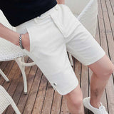 Men's Five-point Trousers Business Casual Shorts