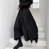 Dark Casual Stage Hook Decoration Culottes