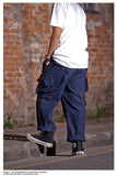 Men's Japanese Retro Casual Loose Wide Leg Cargo Overalls