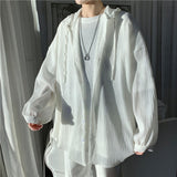 Thin Breathable Sun Protection Hooded Cardigan