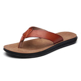 Summer Men's Casual Soft-soled Beach Slippers