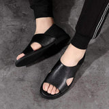 Summer Leisure Men's Leather Sandals