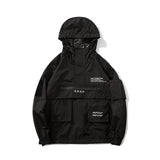 Multi-pocket Hooded Jacket