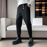 Men's British Business Drape Casual Pants