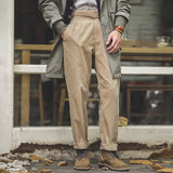 Men's American Retro Straight Casual Trousers