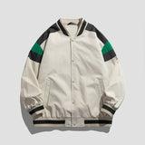 Japanese Retro Baseball Uniform Flight Jacket